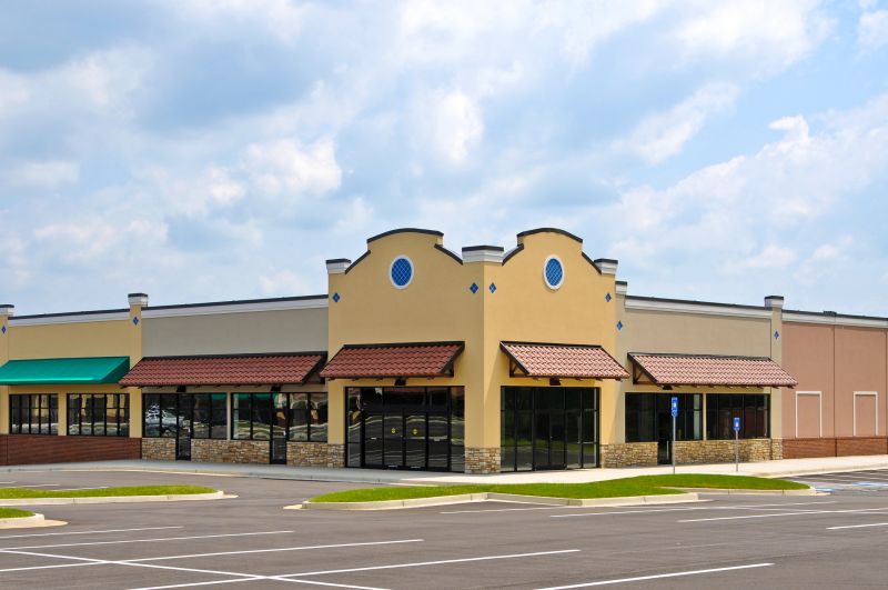 Completed Commercial Facade